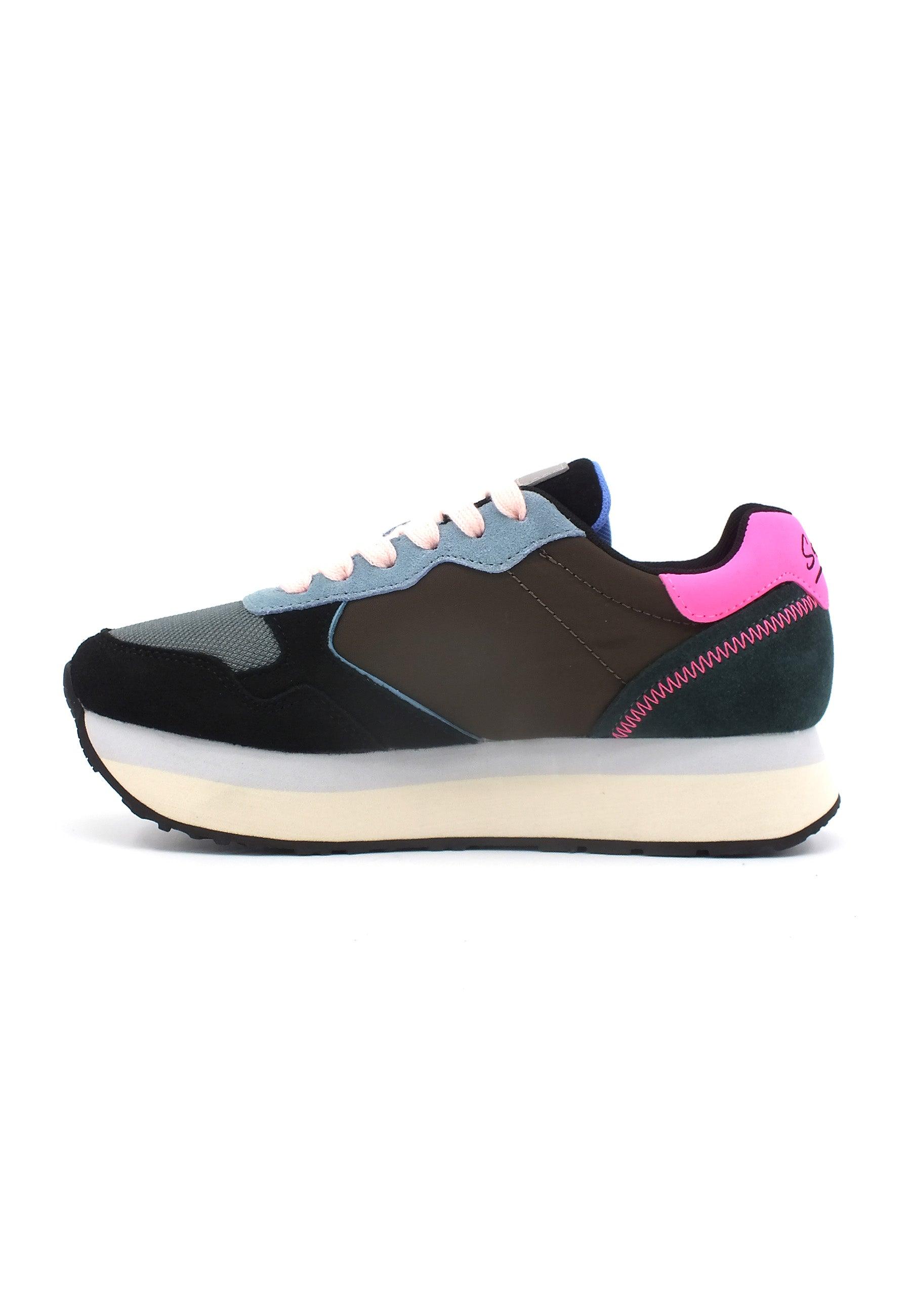 SUN68 Kelly Multicolor Sneaker Donna Marrone Nero Z43219 - Sandrini Calzature e Abbigliamento