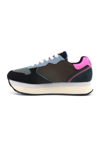 SUN68 Kelly Multicolor Sneaker Donna Marrone Nero Z43219 - Sandrini Calzature e Abbigliamento