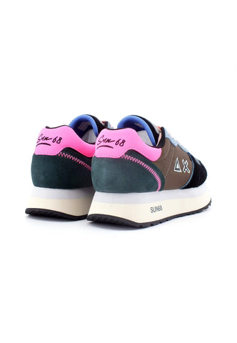SUN68 Kelly Multicolor Sneaker Donna Marrone Nero Z43219 - Sandrini Calzature e Abbigliamento