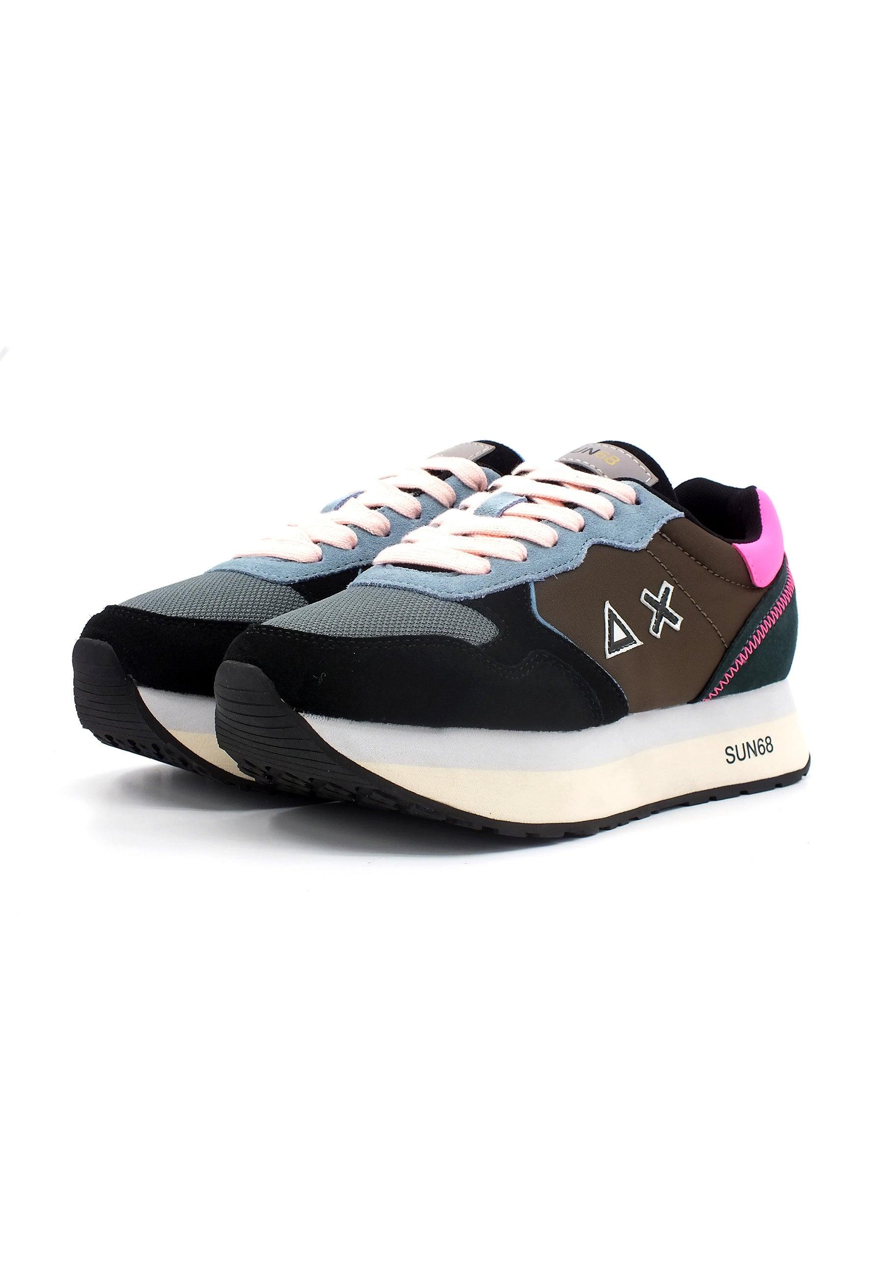 SUN68 Kelly Multicolor Sneaker Donna Marrone Nero Z43219 - Sandrini Calzature e Abbigliamento
