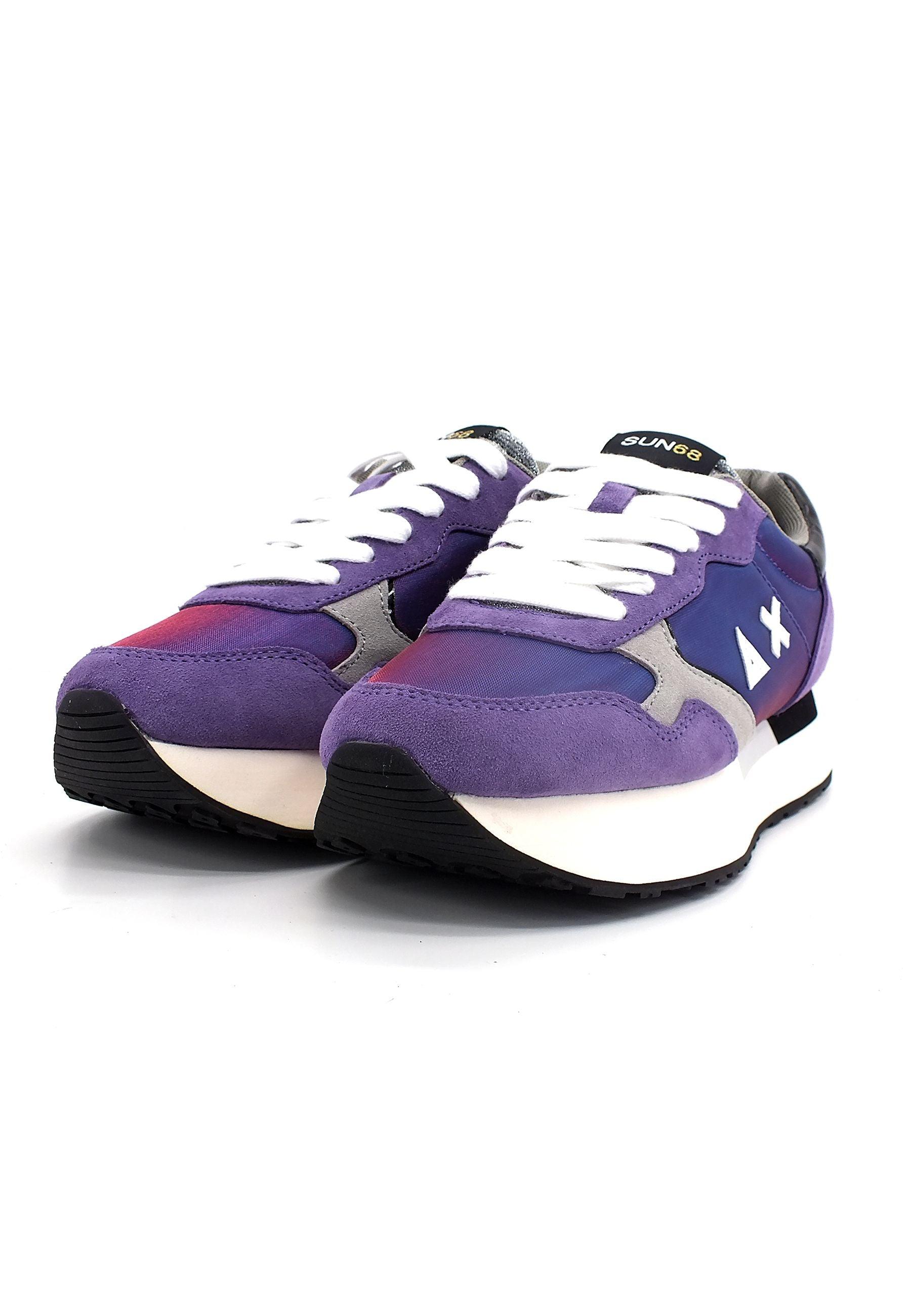 SUN68 Kelly Nylon Solid Sneaker Donna Viola Z42214 - Sandrini Calzature e Abbigliamento