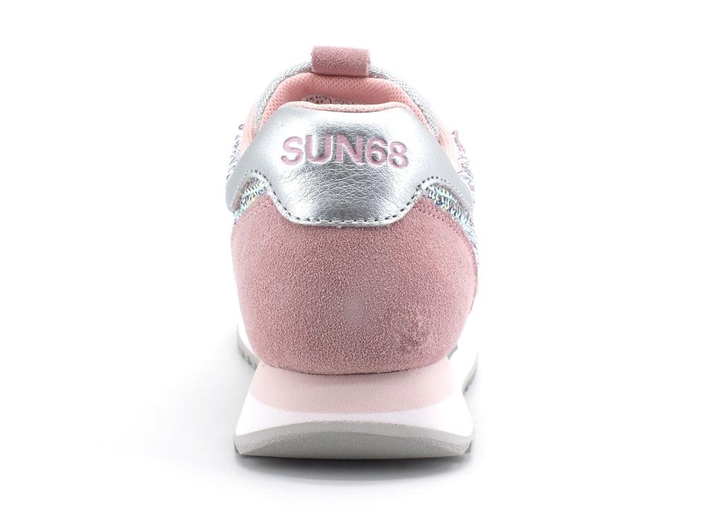 SUN68 Kelly Pailettes Sneaker Donna Running Rosa Z31214 - Sandrini Calzature e Abbigliamento