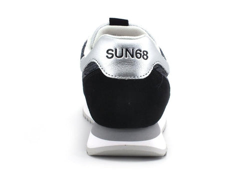 SUN68 Kelly Pailettes Sneaker Running Nero Z31214 - Sandrini Calzature e Abbigliamento