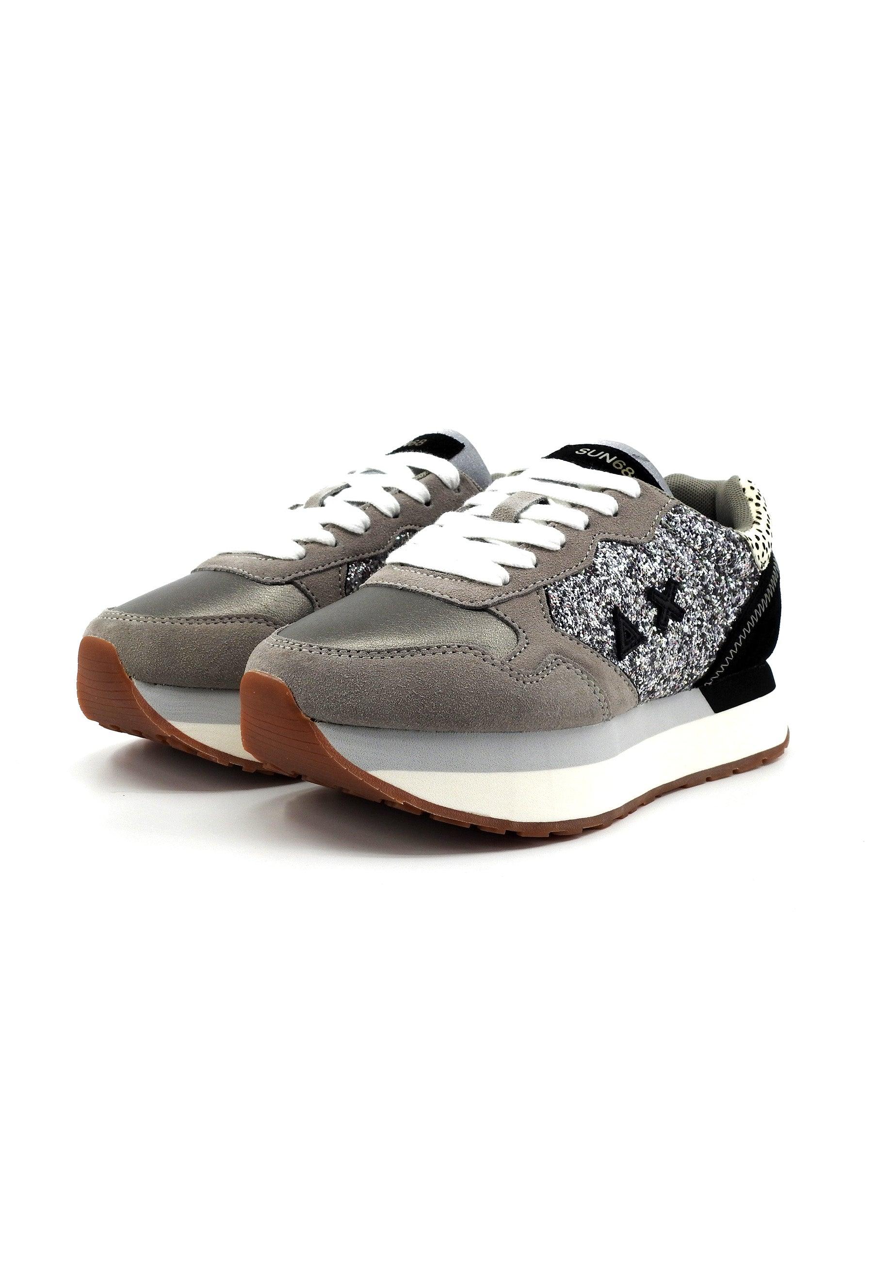 SUN68 Kelly Sneaker Donna Argento Z43217 - Sandrini Calzature e Abbigliamento