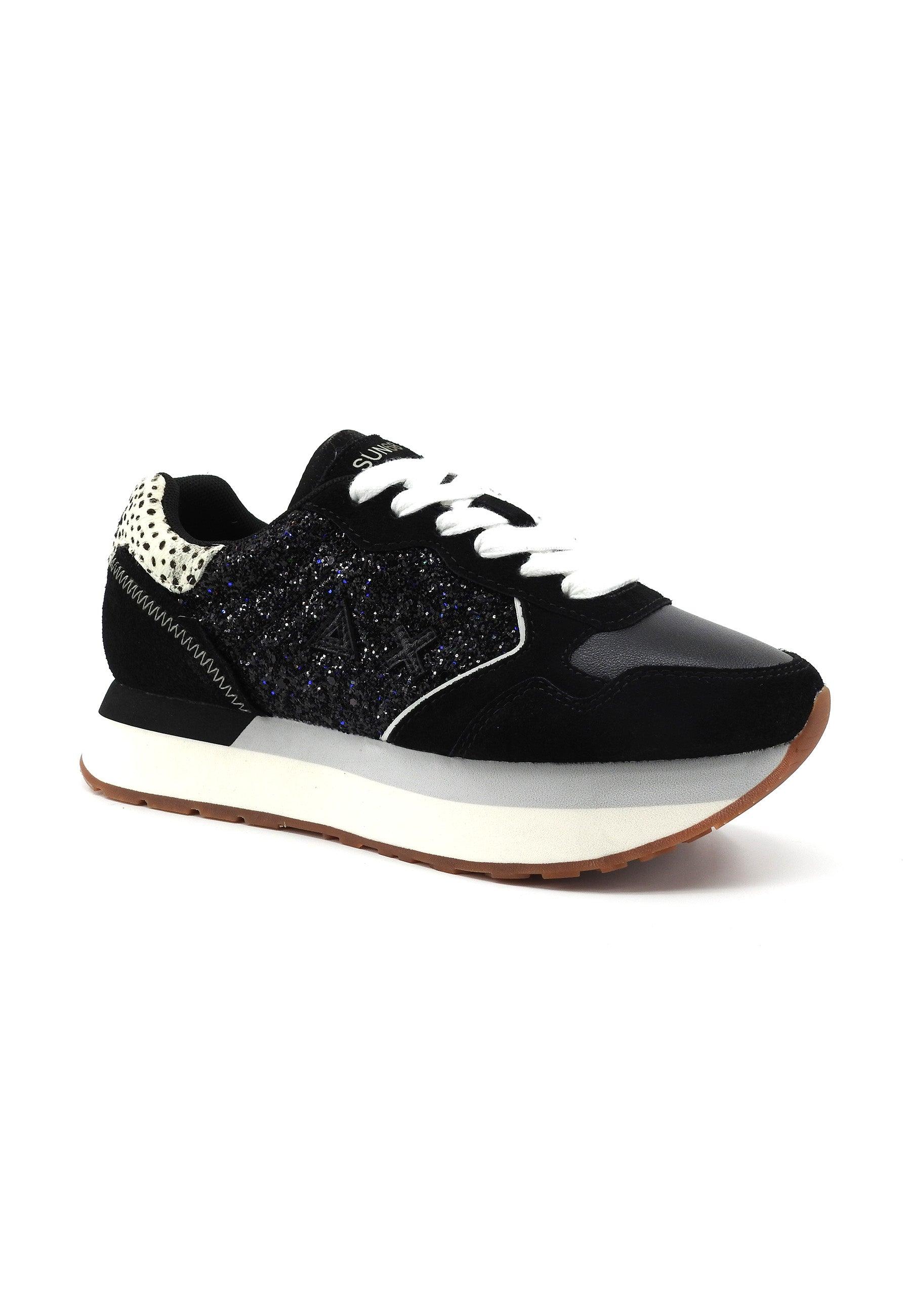 SUN68 Kelly Sneaker Donna Nero Z43217 - Sandrini Calzature e Abbigliamento