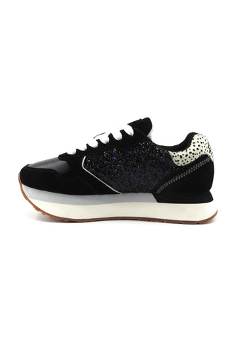 SUN68 Kelly Sneaker Donna Nero Z43217 - Sandrini Calzature e Abbigliamento