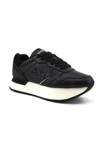 SUN68 Kelly Sneaker Donna Nero Z43220 - Sandrini Calzature e Abbigliamento