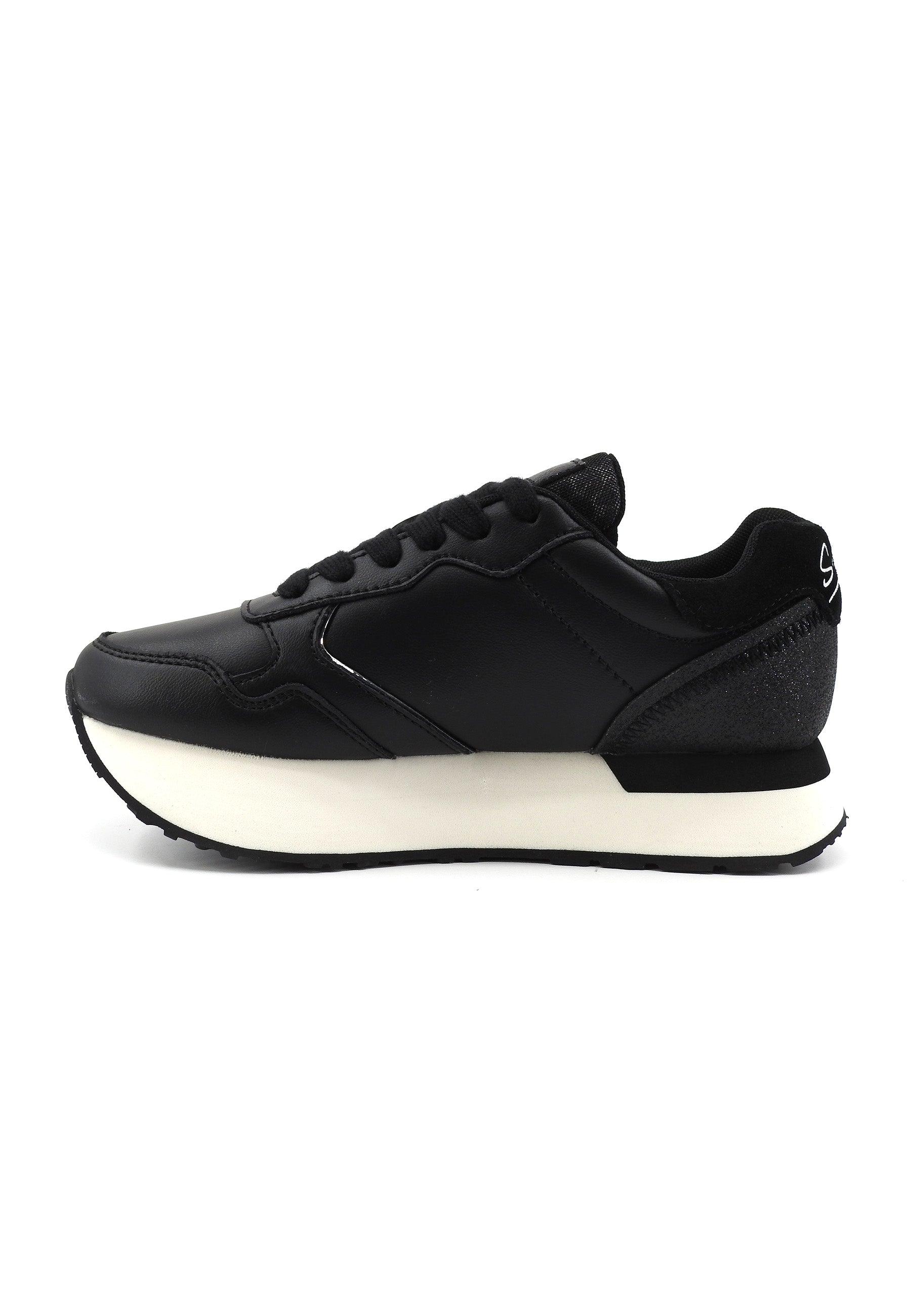 SUN68 Kelly Sneaker Donna Nero Z43220 - Sandrini Calzature e Abbigliamento
