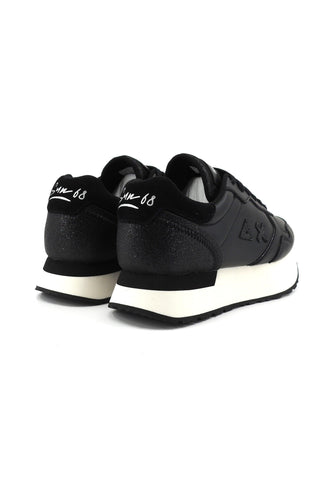 SUN68 Kelly Sneaker Donna Nero Z43220 - Sandrini Calzature e Abbigliamento