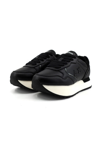 SUN68 Kelly Sneaker Donna Nero Z43220 - Sandrini Calzature e Abbigliamento
