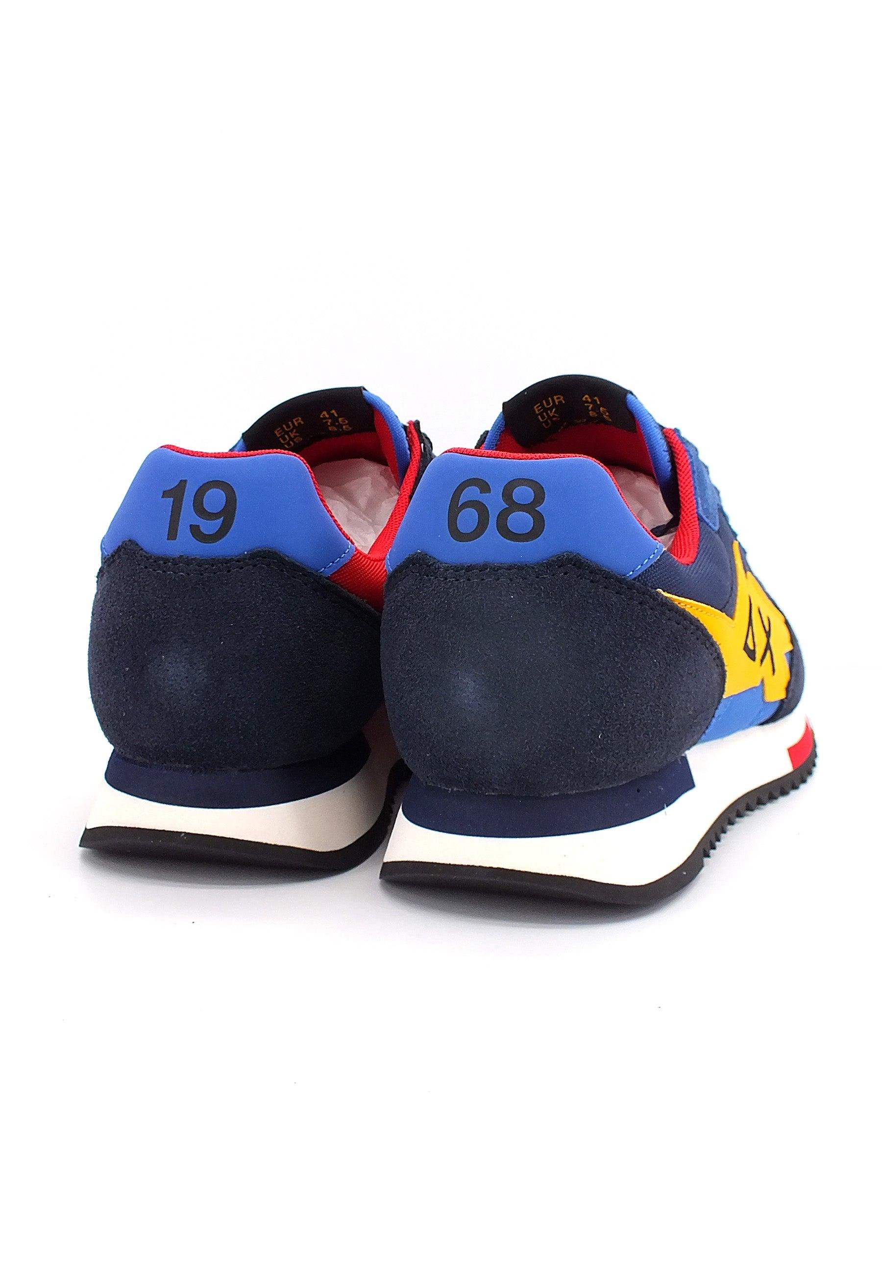 SUN68 Niki Crazy Boy Sneaker Uomo Navy Blue Z42121 - Sandrini Calzature e Abbigliamento