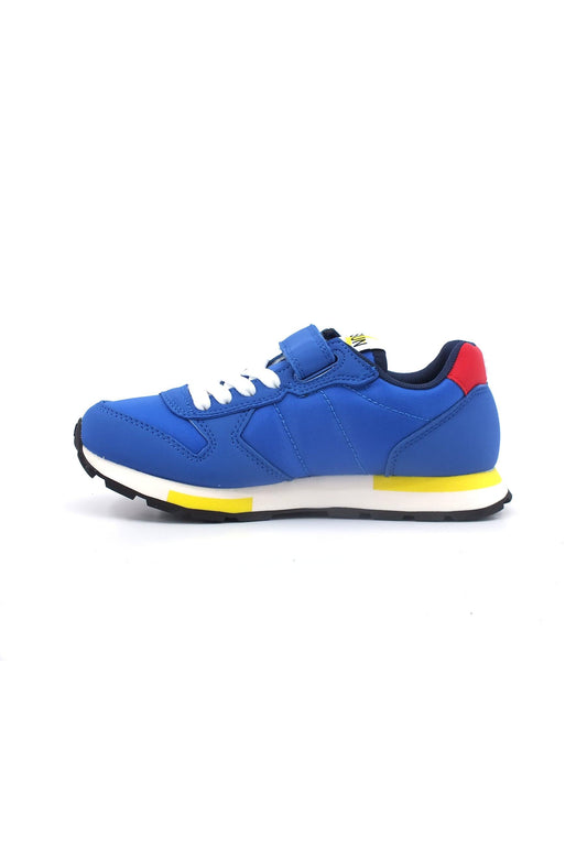 SUN68 Niki Solid Sneaker Bambino Royal Blu Z33321K - Sandrini Calzature e Abbigliamento