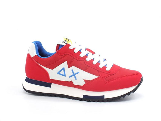 SUN68 Niki Solid Sneaker Running Rosso Z32118 - Sandrini Calzature e Abbigliamento
