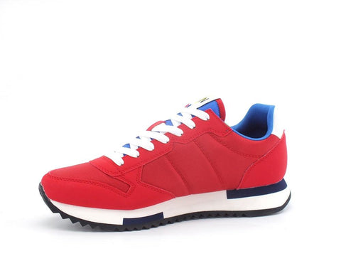 SUN68 Niki Solid Sneaker Running Rosso Z32118 - Sandrini Calzature e Abbigliamento