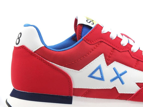 SUN68 Niki Solid Sneaker Running Rosso Z32118 - Sandrini Calzature e Abbigliamento