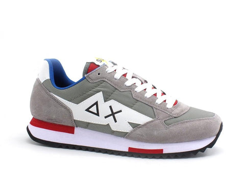 SUN68 Niki Solid Sneaker Uomo Grigio Medio Z31118 - Sandrini Calzature e Abbigliamento