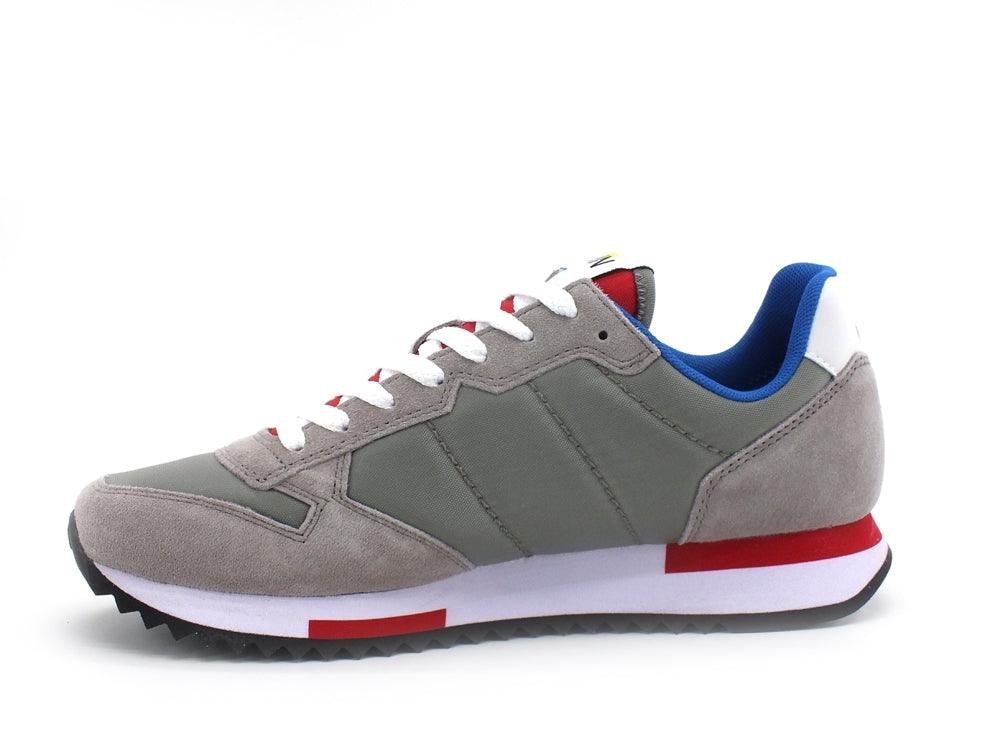 SUN68 Niki Solid Sneaker Uomo Grigio Medio Z31118 - Sandrini Calzature e Abbigliamento