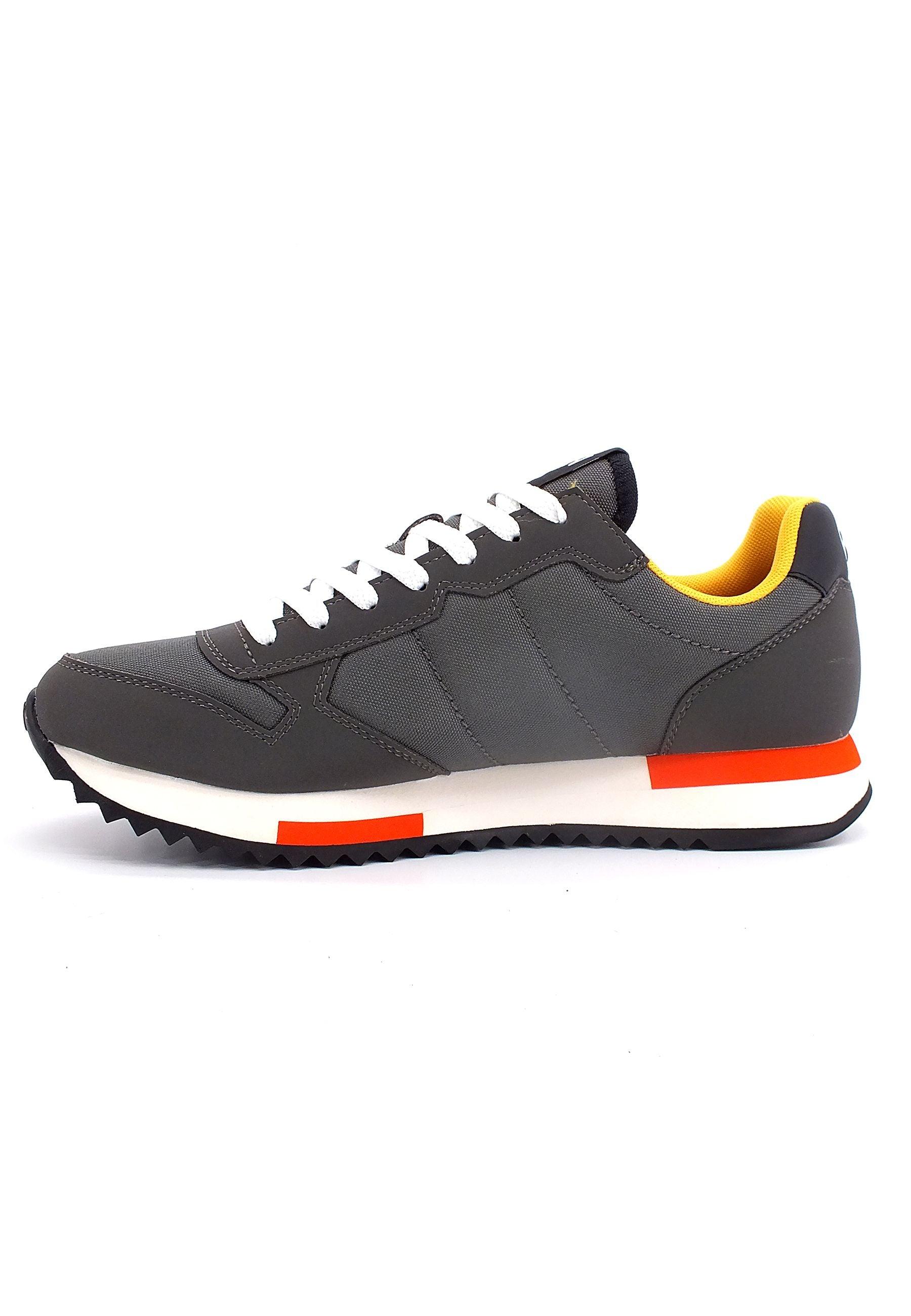 SUN68 Niki Solid Sneaker Uomo Grigio Scuro Z42120 - Sandrini Calzature e Abbigliamento