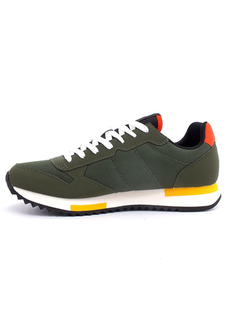 SUN68 Niki Solid Sneaker Uomo Militare Scuro Z42120 - Sandrini Calzature e Abbigliamento