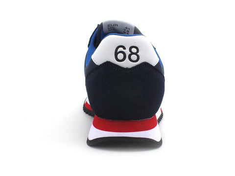 SUN68 Niki Solid Sneaker Uomo Navy Blue Z31118 - Sandrini Calzature e Abbigliamento