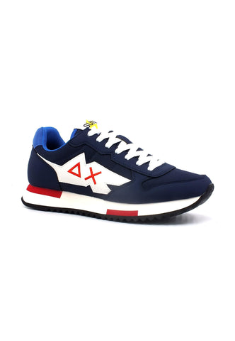 SUN68 Niki Solid Sneaker Uomo Navy Blue Z33121 - Sandrini Calzature e Abbigliamento