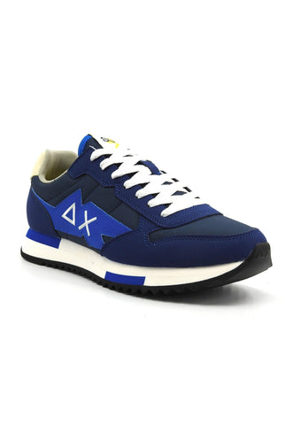 SUN68 Niki Solid Sneaker Uomo Navy Blue Z34120 - Sandrini Calzature e Abbigliamento