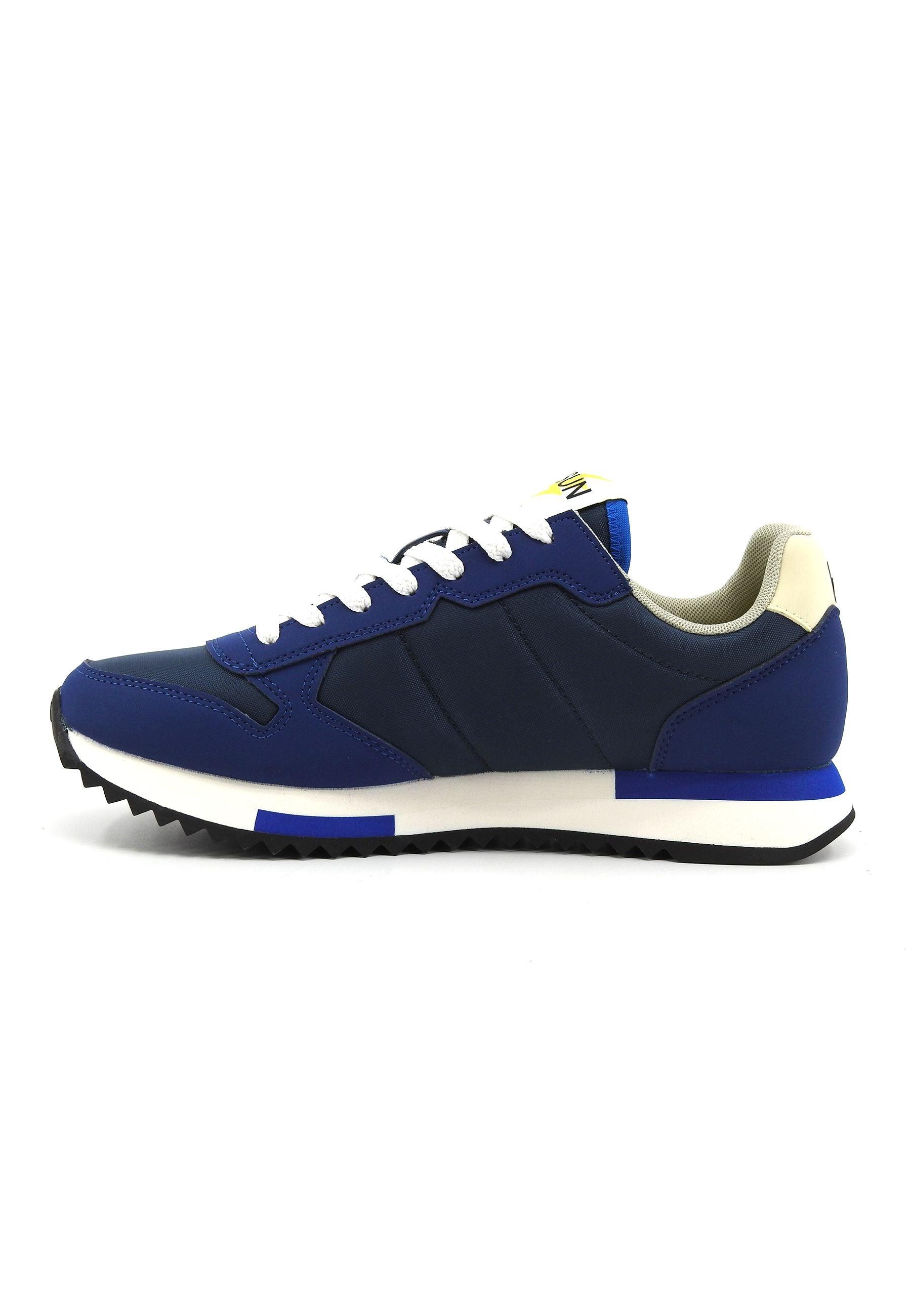 SUN68 Niki Solid Sneaker Uomo Navy Blue Z34120 - Sandrini Calzature e Abbigliamento