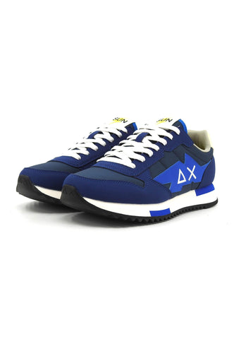 SUN68 Niki Solid Sneaker Uomo Navy Blue Z34120 - Sandrini Calzature e Abbigliamento