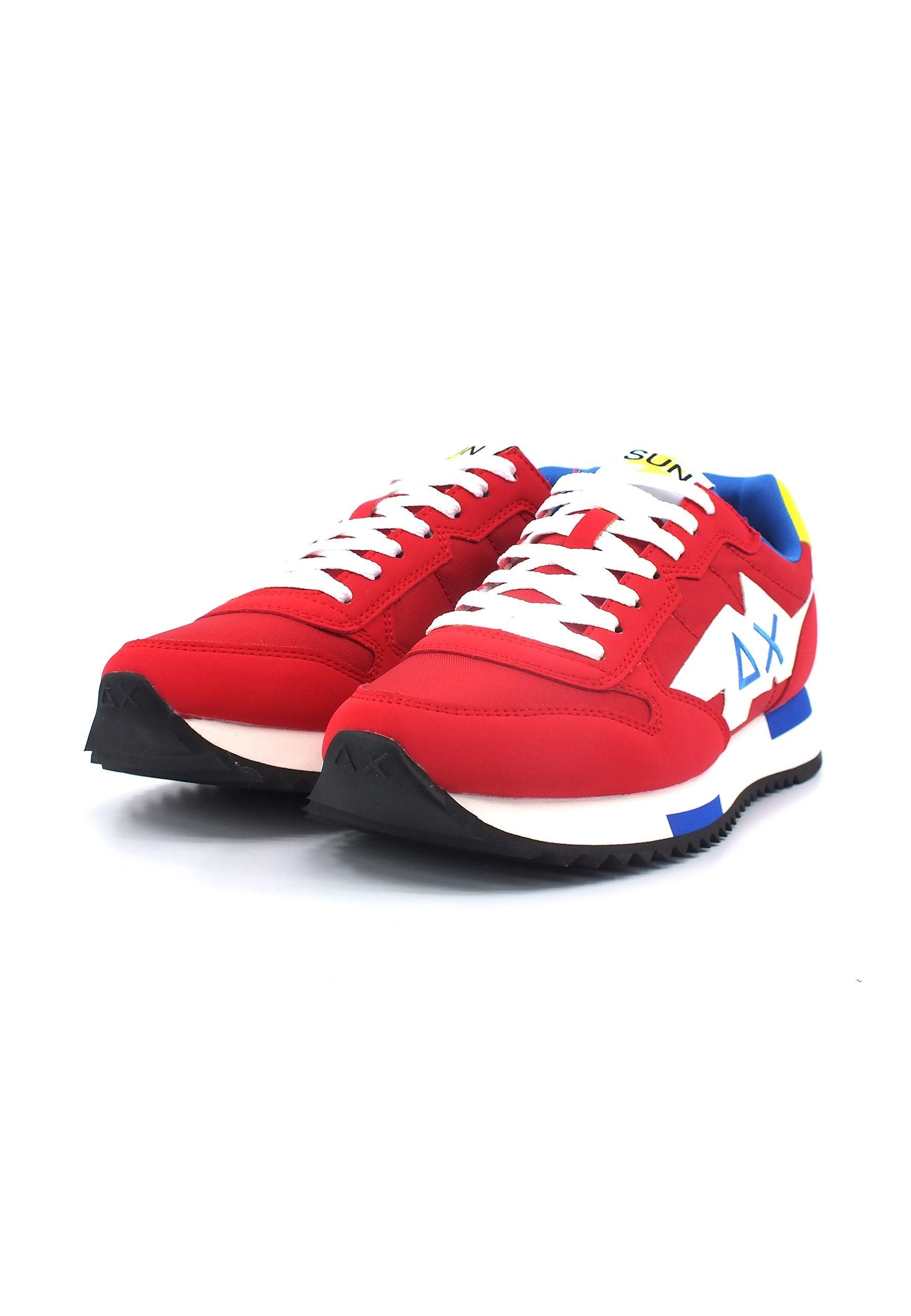 SUN68 Niki Solid Sneaker Uomo Rosso Z33121 - Sandrini Calzature e Abbigliamento
