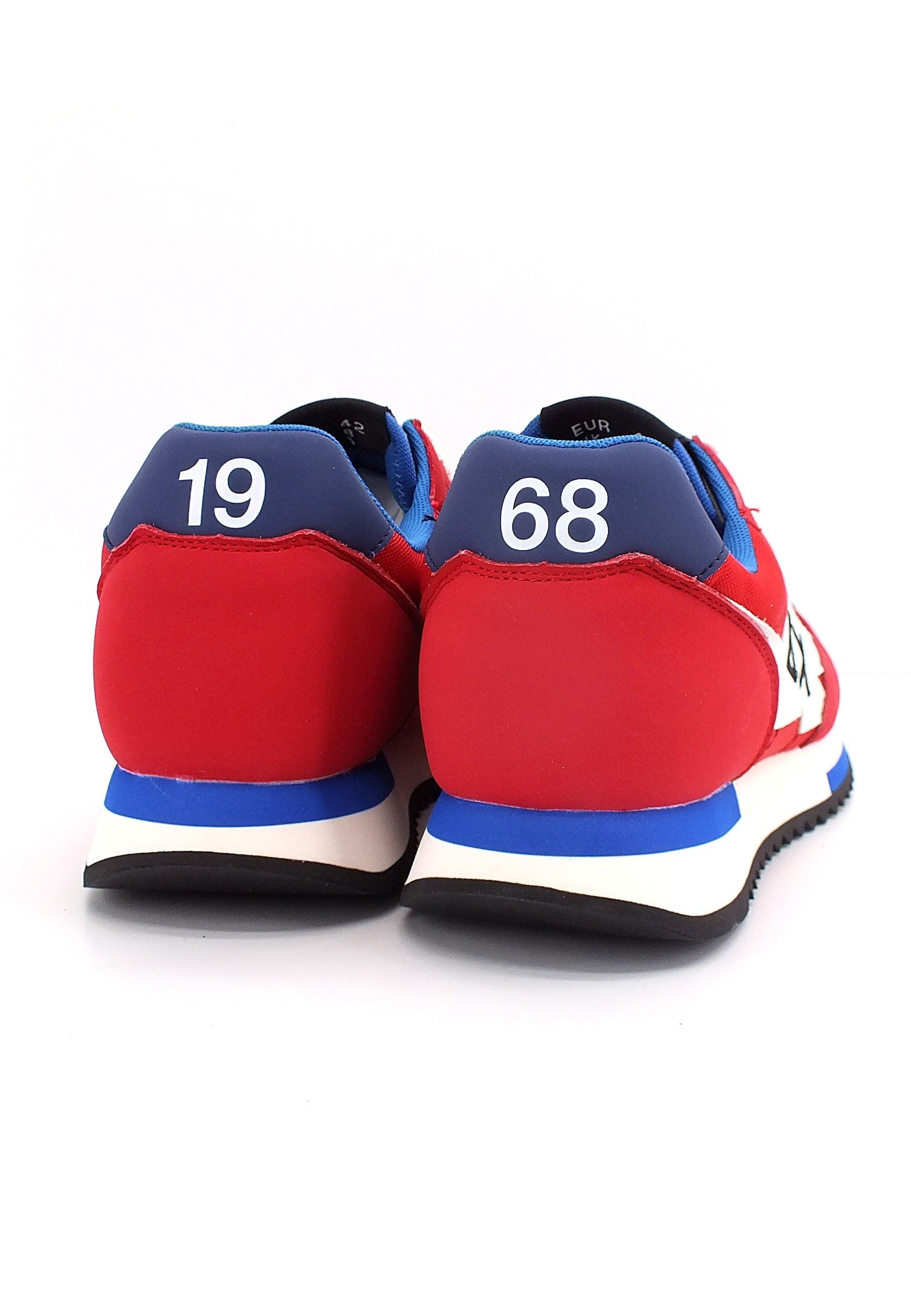 SUN68 Niki Solid Sneaker Uomo Rosso Z42120 - Sandrini Calzature e Abbigliamento