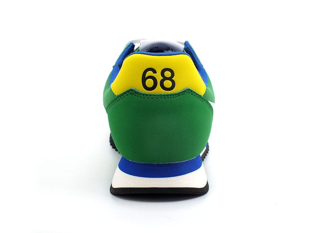 SUN68 Niki Solid Sneaker Verde Prato Z32118 - Sandrini Calzature e Abbigliamento