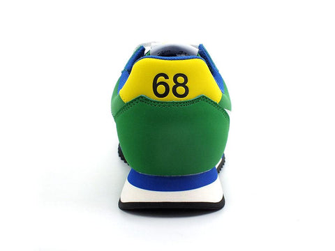 SUN68 Niki Solid Sneaker Verde Prato Z32118 - Sandrini Calzature e Abbigliamento