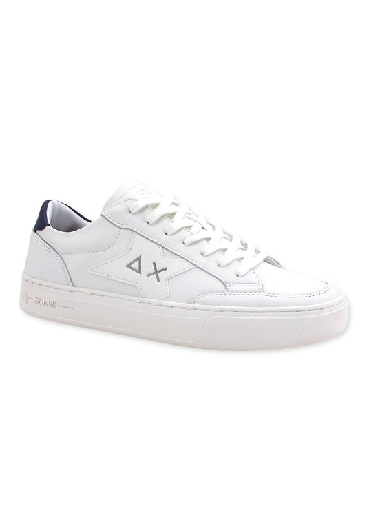 SUN68 Skate Sneaker Uomo Bianco Z42125 - Sandrini Calzature e Abbigliamento