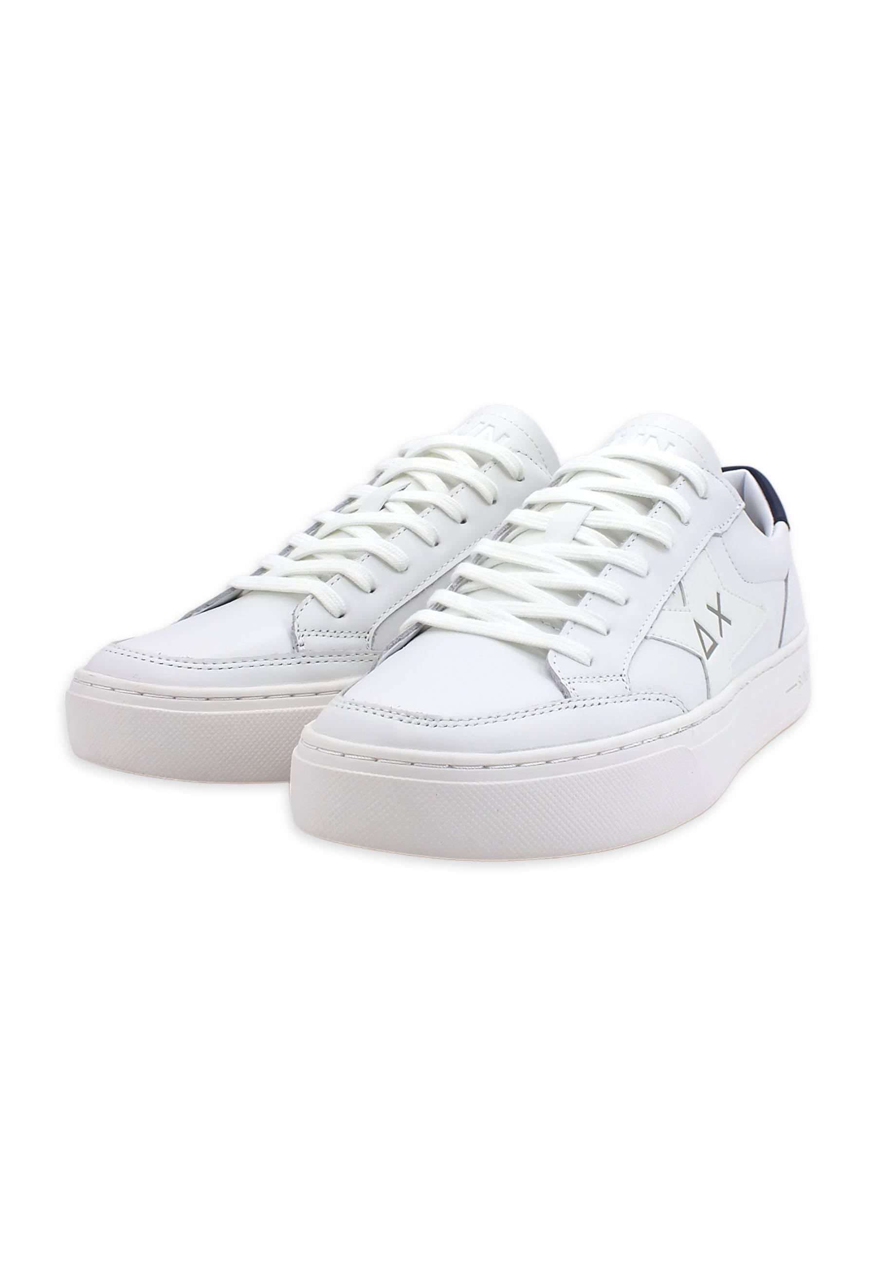 SUN68 Skate Sneaker Uomo Bianco Z42125 - Sandrini Calzature e Abbigliamento