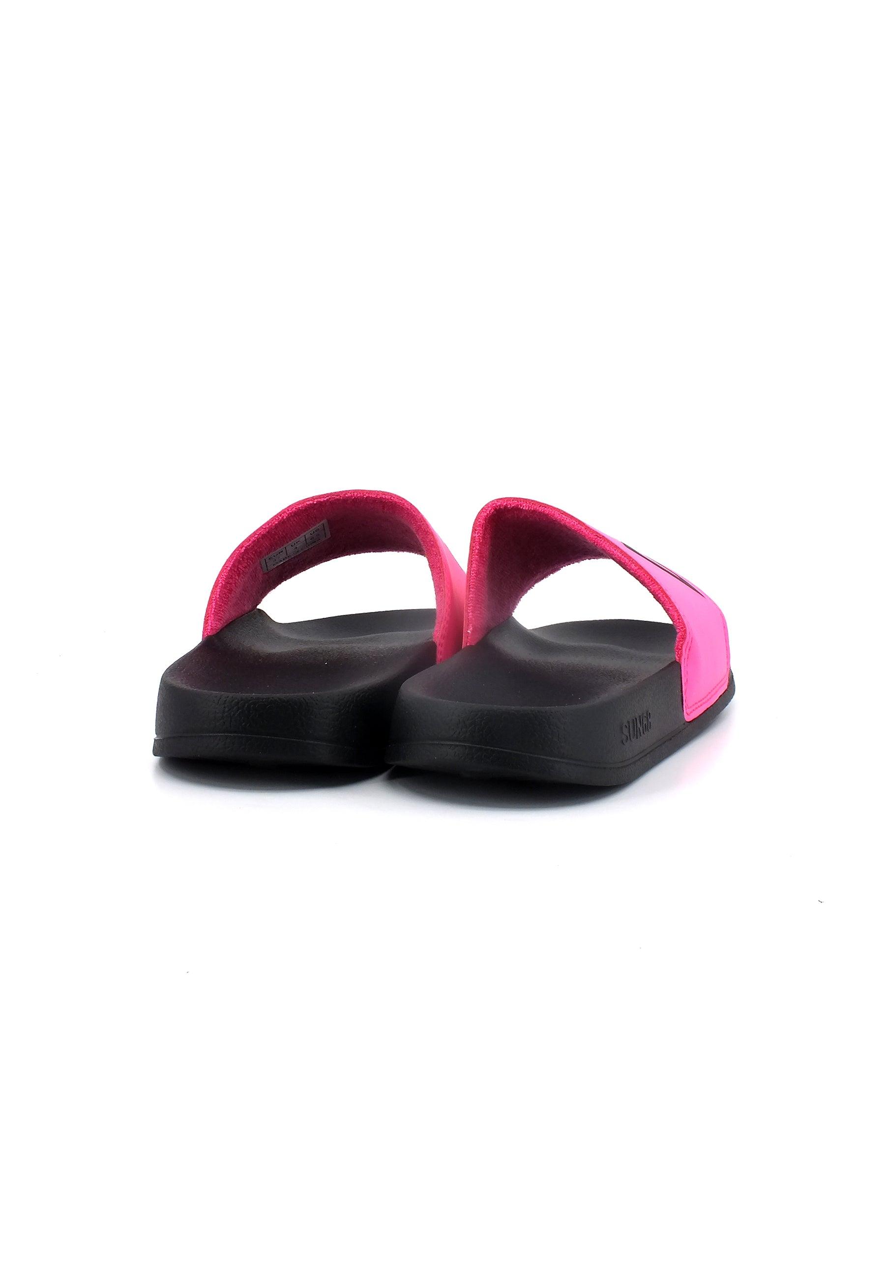 SUN68 Slipper Logo Ciabatta Donna Ciclamino X33228 - Sandrini Calzature e Abbigliamento