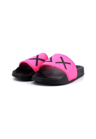 SUN68 Slipper Logo Ciabatta Donna Ciclamino X33228 - Sandrini Calzature e Abbigliamento