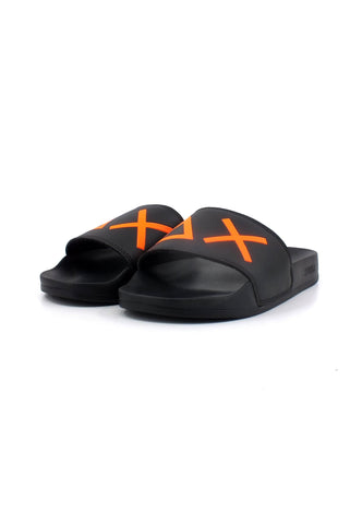 SUN68 Slipper Logo Ciabatta Uomo Nero X33151 - Sandrini Calzature e Abbigliamento