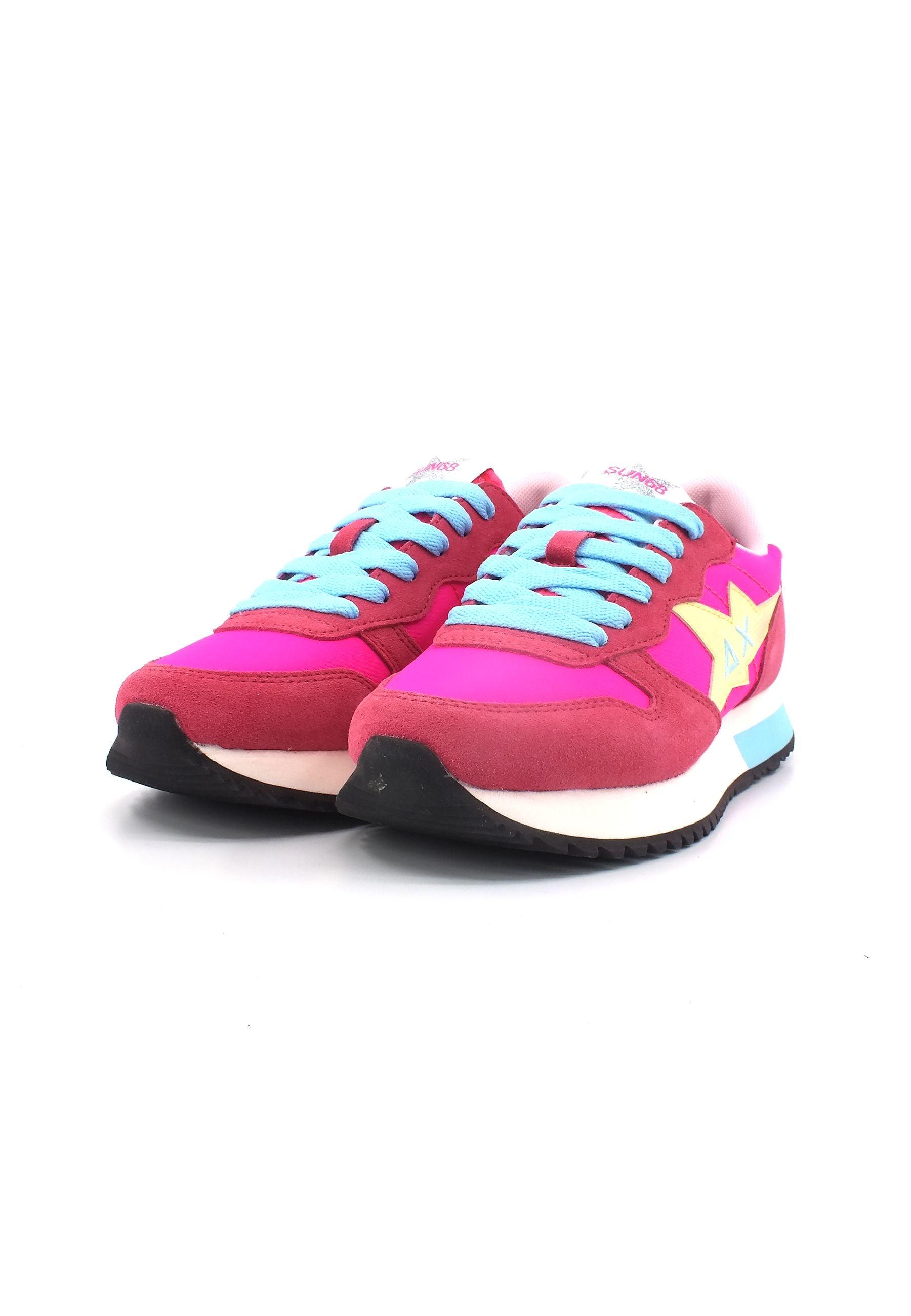 SUN68 Star Girl Solid Sneaker Donna Fuxia Z33210 - Sandrini Calzature e Abbigliamento