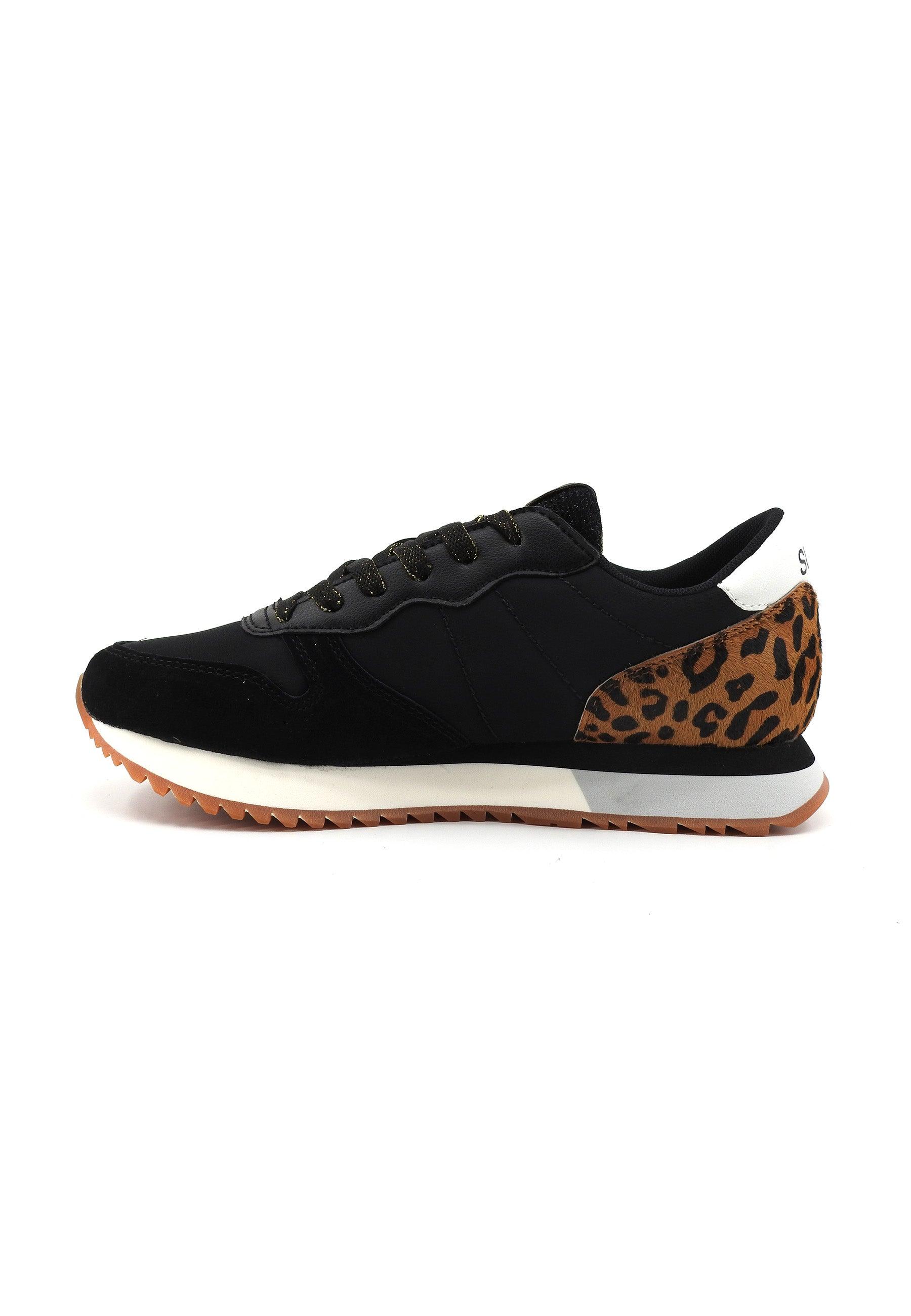 SUN68 Stargirl Animal Sneaker Nero Z43211 - Sandrini Calzature e Abbigliamento