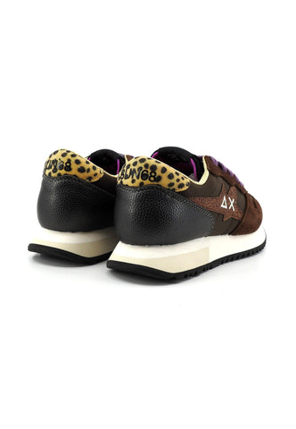 SUN68 Stargirl Glitter Sneaker Donna Marrone Z43210 - Sandrini Calzature e Abbigliamento