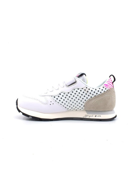 SUN68 Stargirl Sneaker Bambino Bianco Fuxia Z33413K - Sandrini Calzature e Abbigliamento