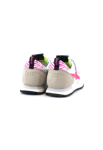 SUN68 Stargirl Sneaker Bambino Bianco Fuxia Z33413K - Sandrini Calzature e Abbigliamento