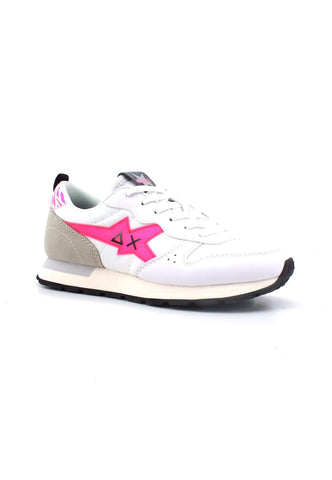 SUN68 Stargirl Sneaker Bambino Bianco Fuxia Z33413T - Sandrini Calzature e Abbigliamento