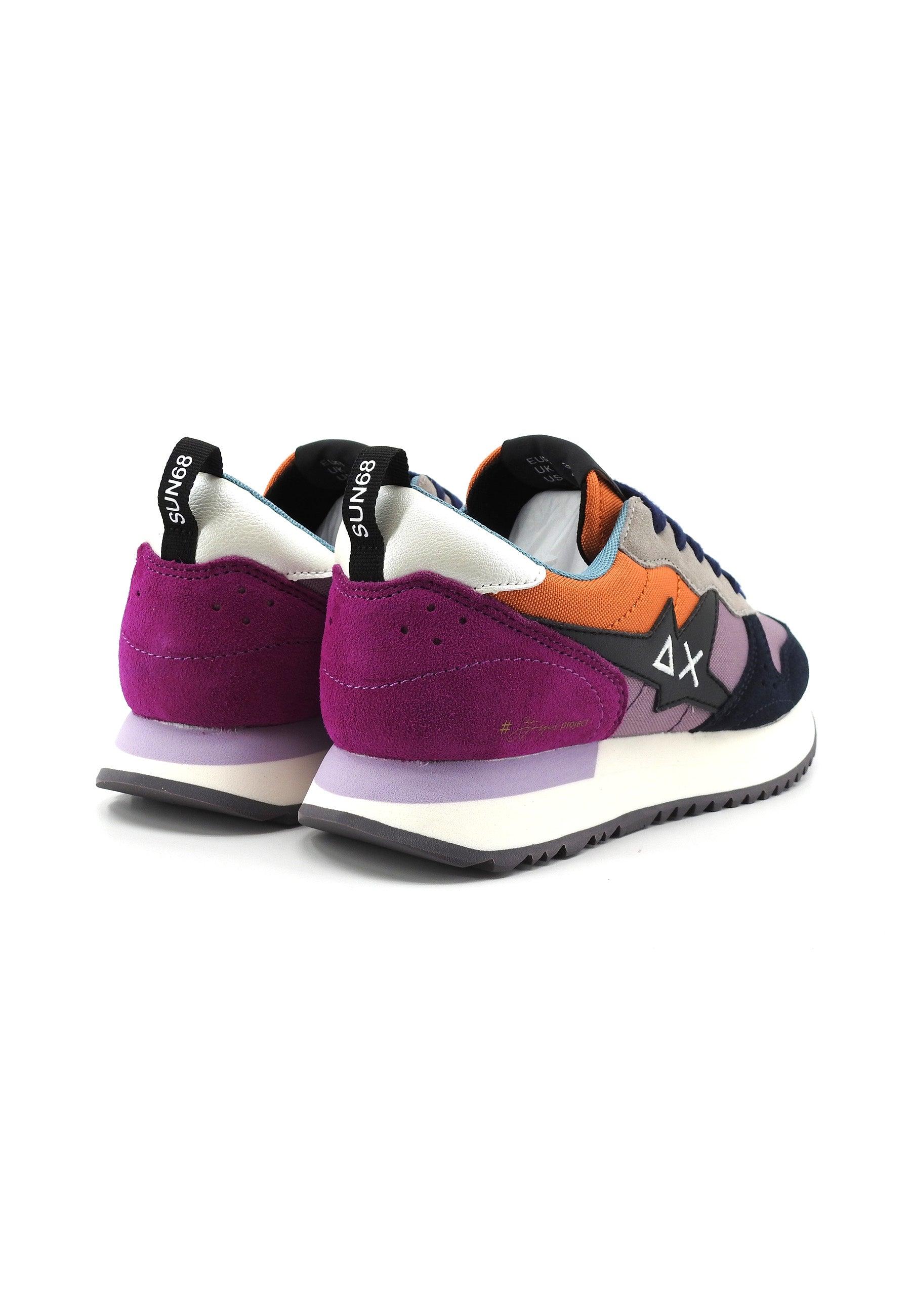 SUN68 Stargirl Sneaker Donna Malva Carota Fantasia Z43209 - Sandrini Calzature e Abbigliamento