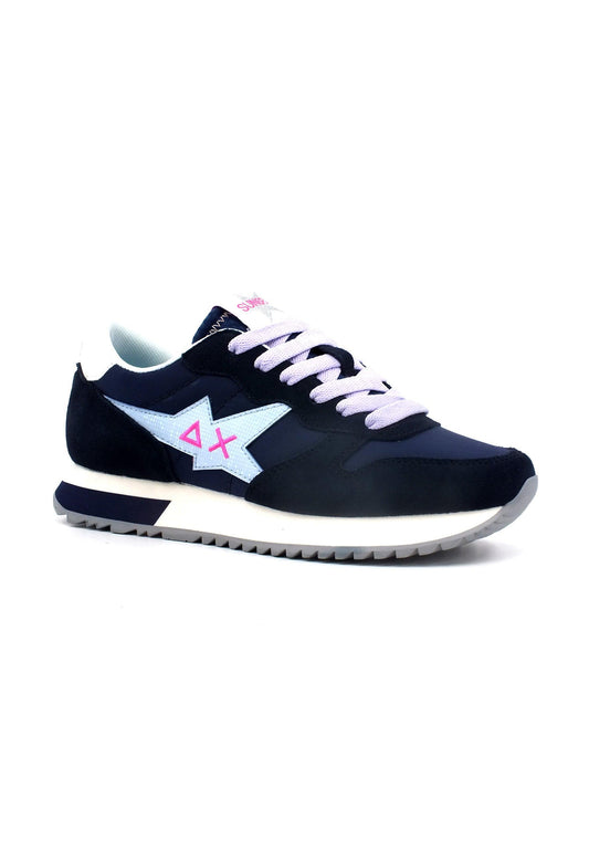 SUN68 Stargirl Solid Sneaker Donna Navy Blue Z33210 - Sandrini Calzature e Abbigliamento