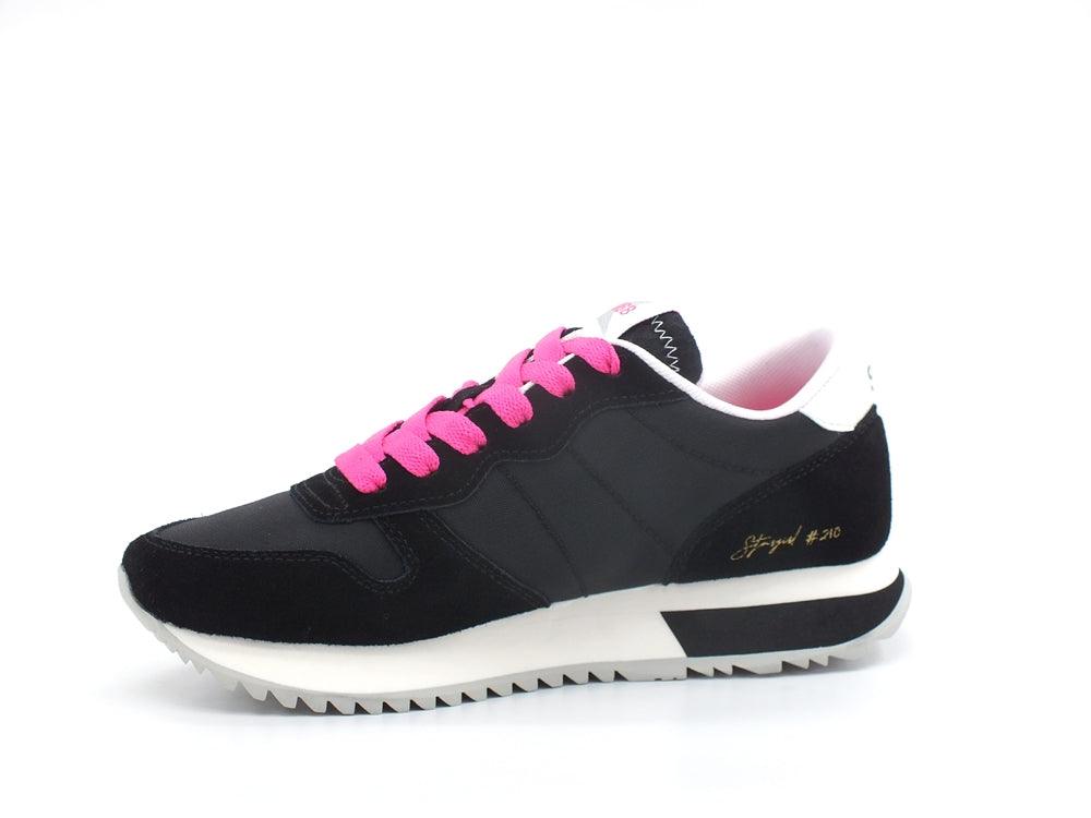 SUN68 Stargirl Solid Sneaker Nero Z32210 - Sandrini Calzature e Abbigliamento