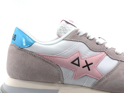 SUN68 Stargirl Solid Sneaker Running Bianco Z32210 - Sandrini Calzature e Abbigliamento
