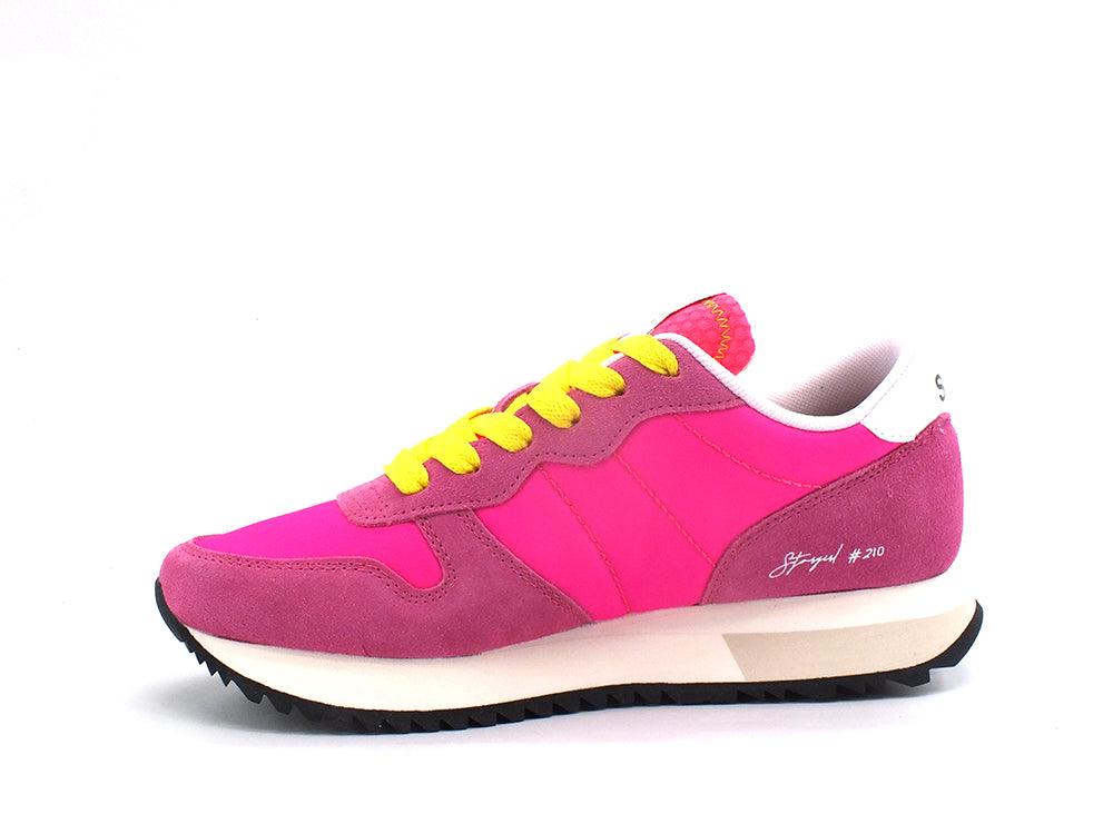 SUN68 Stargirl Solid Sneaker Running Rosa Fuxia Z32210 - Sandrini Calzature e Abbigliamento