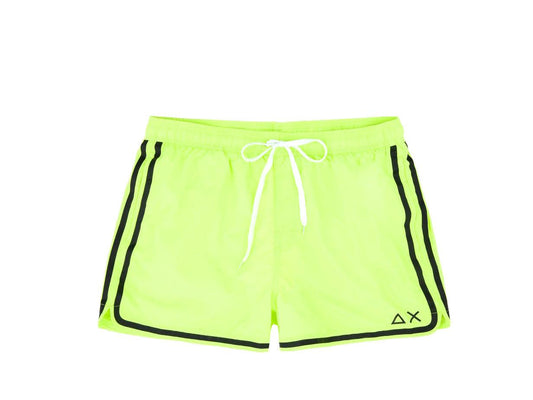 SUN68 Swim Pant Side Band Costume Giallo Fluo H19103 - Sandrini Calzature e Abbigliamento