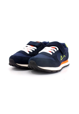 SUN68 Tom Fluo Sneaker Bambino Navy Blue Z33302K - Sandrini Calzature e Abbigliamento